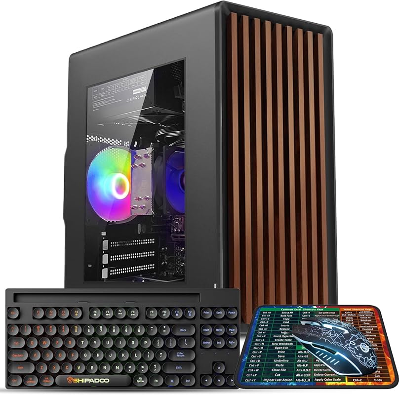 Desktop PC with Intel Core i7, 16GB RAM, 512GB SSD, Wi-Fi 6, and Windo