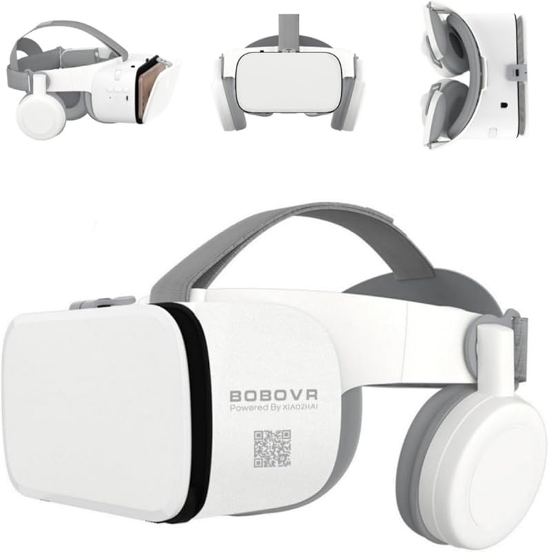 Phone VR Headset, Virtual Reality Glasses Goggles Compatible with iPho