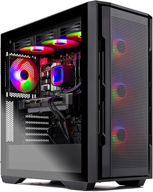 AMD Ryzen 7 7800X3D Gaming PC with RTX 5060 Ti, 32GB DDR5, 1TB SSD, Wi