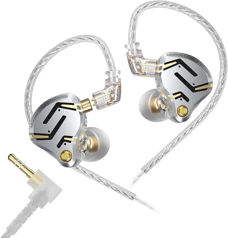 KZ ZS12 PRO Gaming Earbuds – 5BA+1DD hybrid drivers, HiFi clarity, imm