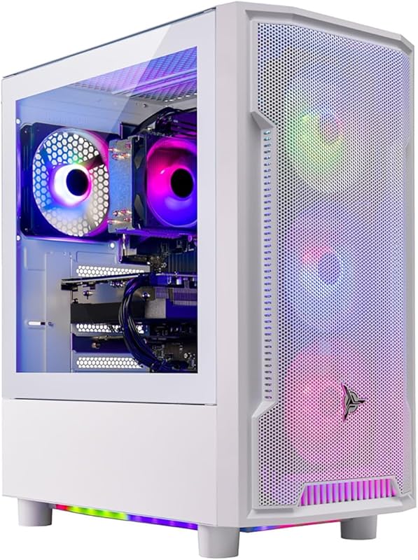 Skytech Archangel Gaming PC with Intel i5-14400F, RTX 5060, 1TB NVMe S