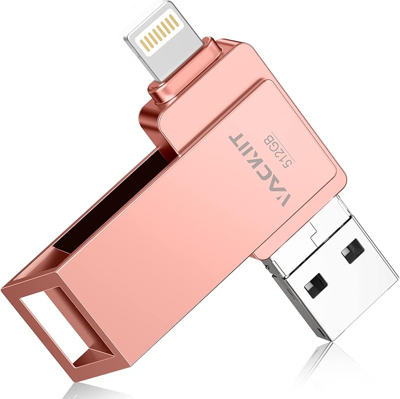 MFi Certified 512GB USB 3.0 Flash Drive – High-Speed Storage for iPhon